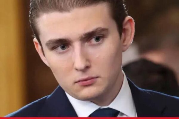 Bizarre way Barron Trump’s Secret Service detail ‘disguise’ themselves while he’s at university