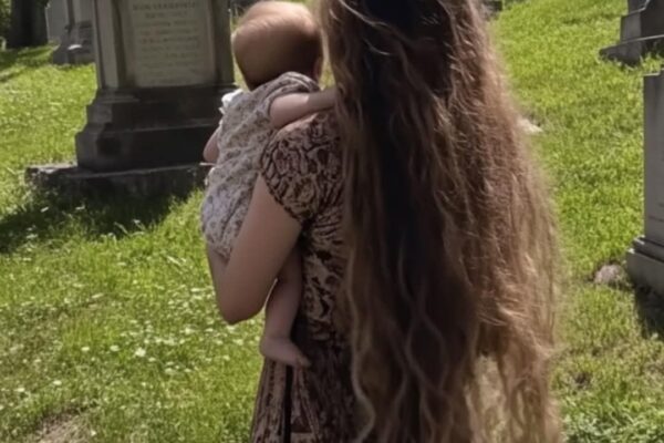 I Gave Money to a Poor Woman with a Baby — The Next Morning, I Was Shocked to See She Was Doing Something at My Husband’s Grave