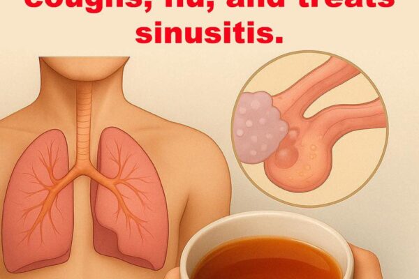 Grandma’s remedy to eliminate phlegm and unclog the airways