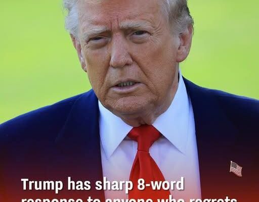 Trump Hits Back with 8 Words for Voters Who Regret Supporting Him Amid Latest Polls