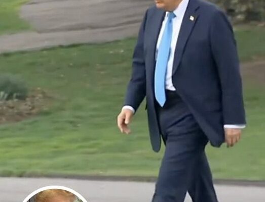 Photo Of Trump Walking Toward Marine One Turns Heads After People Spot Small Detail